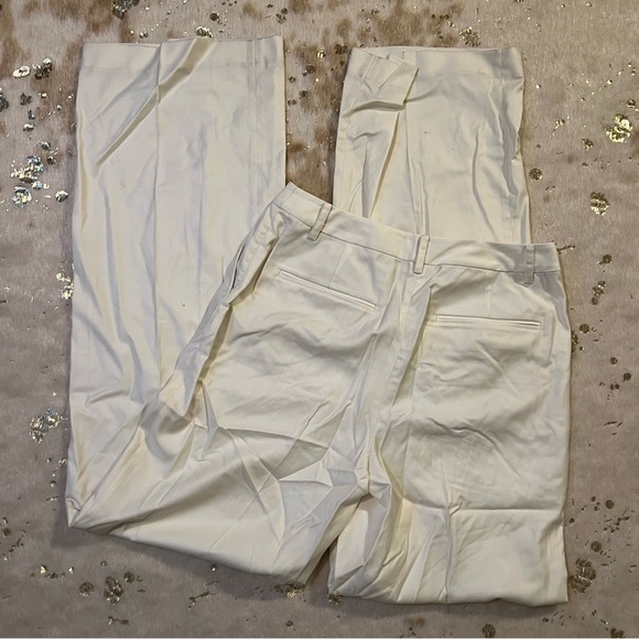NWT Peter Millar 6 Crème/ Off White Wide Leg Pant - Picture 2 of 6